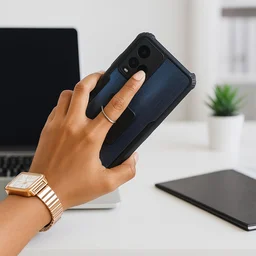 Phone Ring Stand – Secure 360° Rotation Grip & Kickstand | Gambit