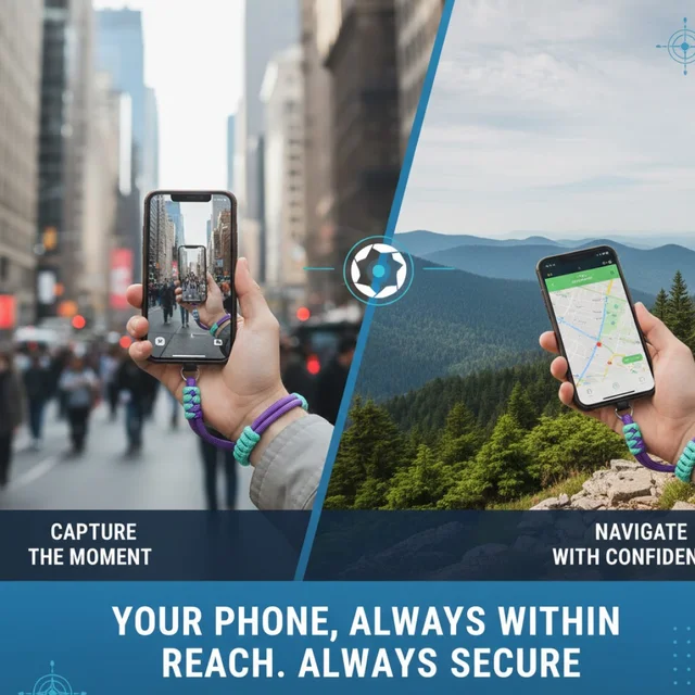 Phone Wrist Strap – Adjustable Multipurpose Lanyard | Gambit