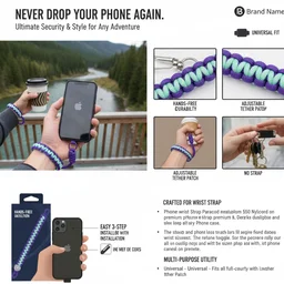 Phone Wrist Strap – Adjustable Multipurpose Lanyard | Gambit