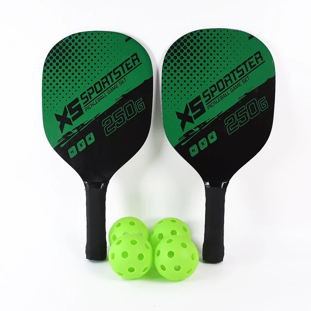 Pickleball Paddle Set – Lightweight 250g Outdoor Game Kit