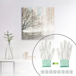 Picture Hanging Kit – Complete Wall Mounting Set with Level & Gloves