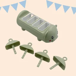 Pig Shape Ice Mold – 4-Cup BPA-Free Tray for Kulfi | Indo Glow