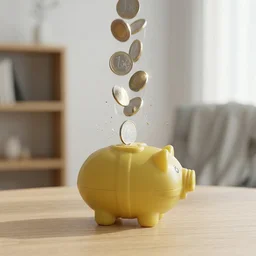 Piggy Bank – Cute Kids’ Coin Savings Box for Learning