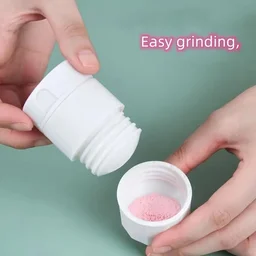 Pill Crusher 4-in-1 with Grinder, Cutter & Water Cup – Compact & Portable