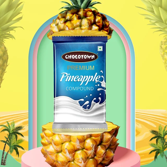 Pineapple Compound Slab – Premium Baking Ingredient | Chocotown