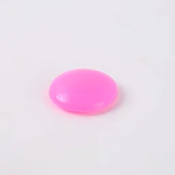 Pink Board Magnet Button – Durable 30mm Plastic Circle