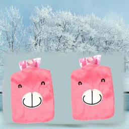 Pink Hot Water Bag – Pain Relief & Warmth | Velvet Wellness