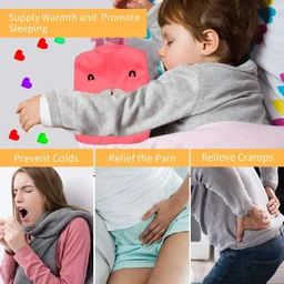 Pink Hot Water Bag – Pain Relief & Warmth | Velvet Wellness