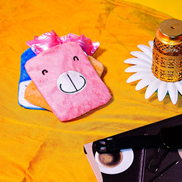 Pink Hot Water Bag – Pain Relief & Warmth | Velvet Wellness