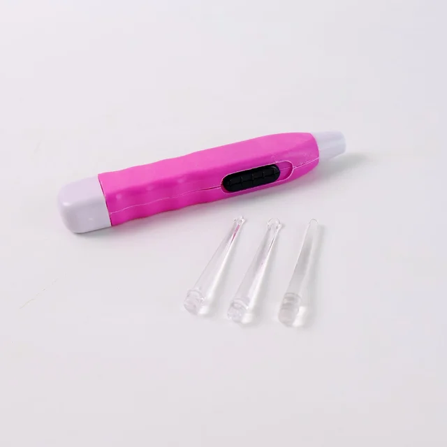 Pink LED Ear Pick with Flashlight and Tweezer – Safe Ear Cleaning