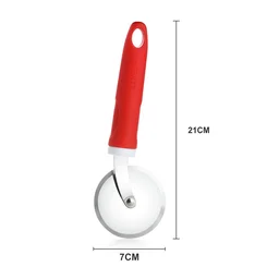 Pizza Cutter Wheel – Stainless Steel & Plastic Grip | Ganesh