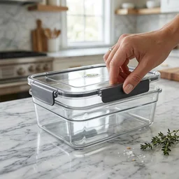 Plastic Airtight Food Storage Container Set – Keep Food Fresh and Organized