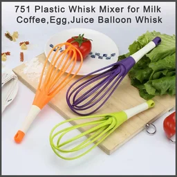 Plastic Balloon Whisk – Durable & Multi-purpose Kitchen Tool | Quickslice