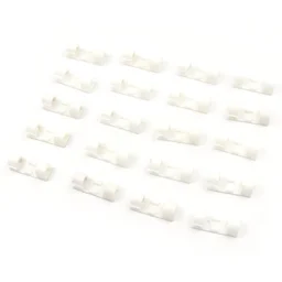 Plastic Cable Clips – Strong Adhesive Wire Organizer (20 Pcs) | WipeTech