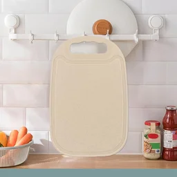 Plastic Chopping Board 34x23 cm – Durable, Non-Slip with Handle