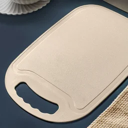 Plastic Chopping Board 34x23 cm – Durable, Non-Slip with Handle