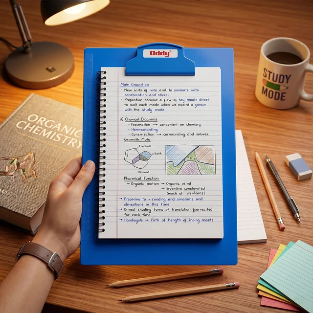 Plastic Clip Board – Durable A4 Size with Secure Grip for Writing