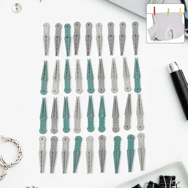 Plastic Cloth Pegs (36 Pcs) – Multipurpose & Strong | BathNova