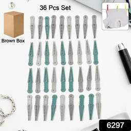 Plastic Cloth Pegs (36 Pcs) – Multipurpose & Strong | BathNova