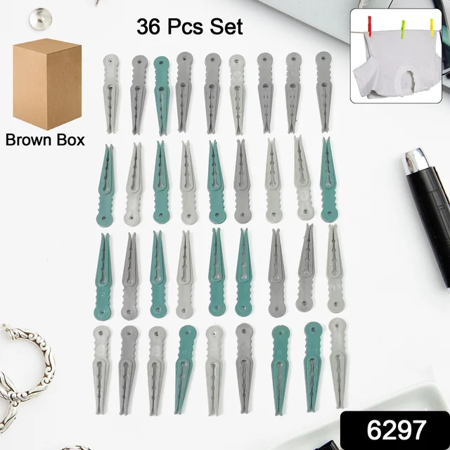 Plastic Cloth Pegs (36 Pcs) – Multipurpose & Strong | BathNova