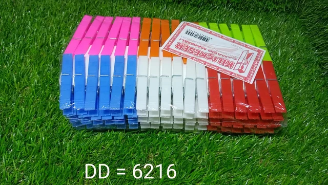 Plastic Clothes Clips – 144Pc Heavy-Duty Laundry Pegs | BathNova