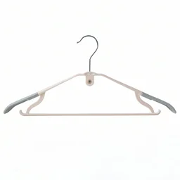 Plastic Clothes Hangers Set – Space-Saving & Non-Slip Design