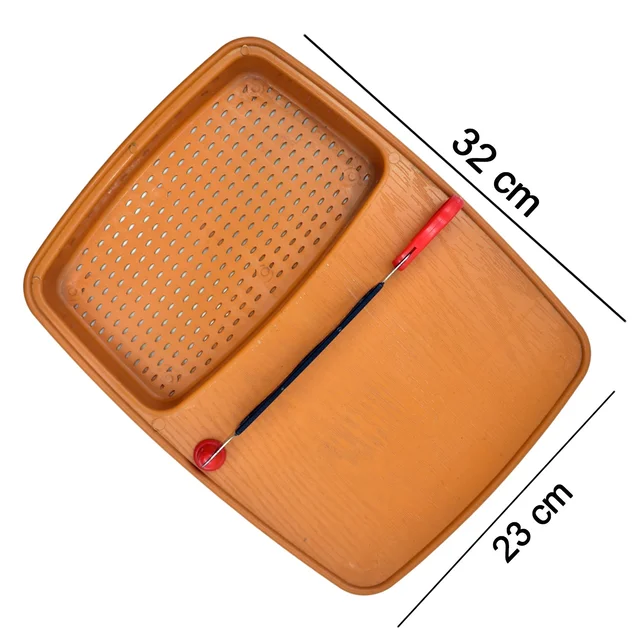Plastic Cutting Board – Non-Slip with Holder |