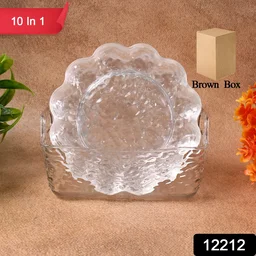 Plastic Dinner Plates Set – Durable & Lightweight 10-Piece