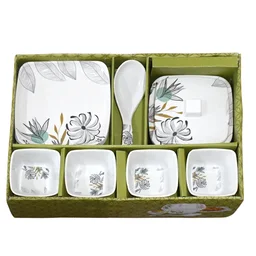 Plastic Dinner Set – 11-Piece Food-Grade Tableware | Jiaqi
