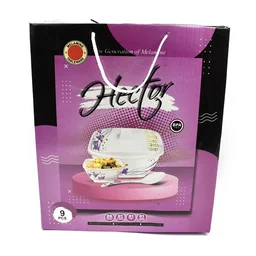 Plastic Dinner Set – 9-Piece Lightweight & Durable | Hector