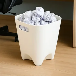 Plastic Dustbin Set – Compact Square for Home & Office (4 Pc)