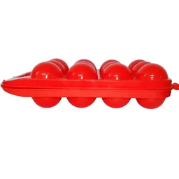 Plastic Egg Carrier – 12 Egg Storage Box for Fridge & Travel | Organivo