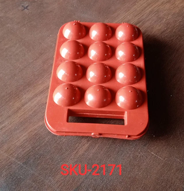Plastic Egg Carrier – 12 Egg Storage Box for Fridge & Travel | Organivo