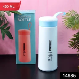 Plastic Flask Water Bottle 400ML – Leak-Proof & Lightweight Design