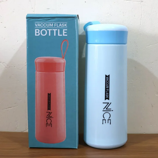 Plastic Flask Water Bottle 400ML – Leak-Proof & Lightweight Design