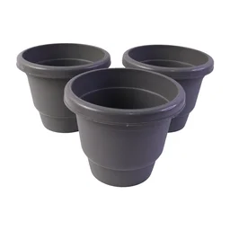 Plastic Flower Pot Planter Set – Ideal for Indoor & Outdoor Gardens