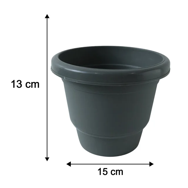 Plastic Flower Pot Planter Set – Ideal for Indoor & Outdoor Gardens