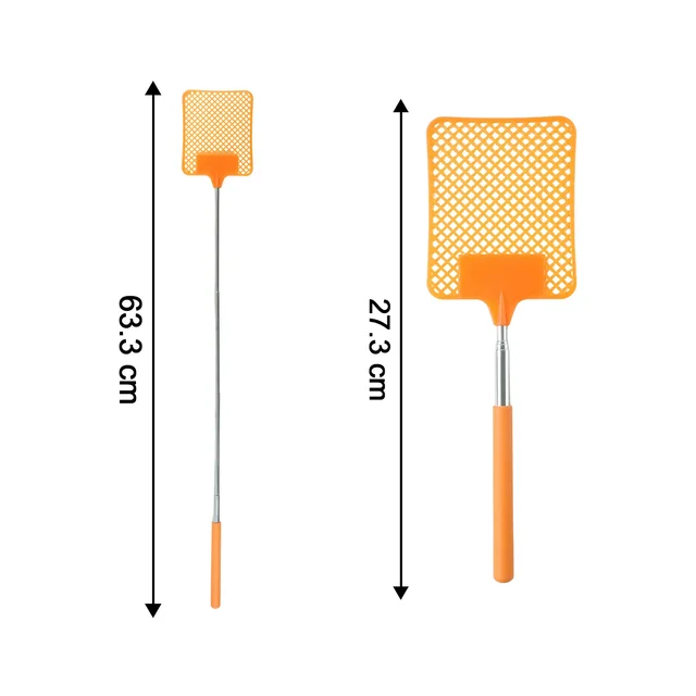 Plastic Fly Swatter – Long Reach Insect Control Tool for Home & Outdoors