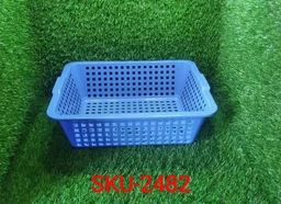 Plastic Fruit Basket – Medium Cane Style Storage & Decor | Tidy Table