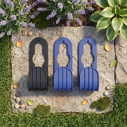 Plastic Garden Hose Holder, Wall Mounted Hose Hanger for Pipe Storage (3 Pcs)