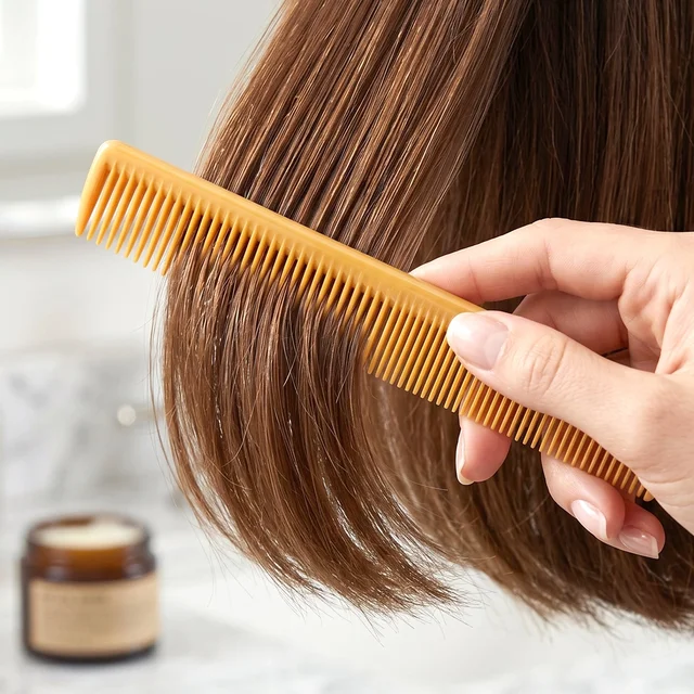 Plastic Hair Comb Set – Durable & Anti-Static for Daily Use