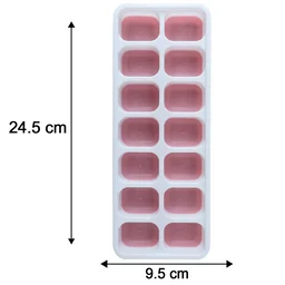 Plastic Ice Cube Tray – Durable with Lid for Easy Freezing