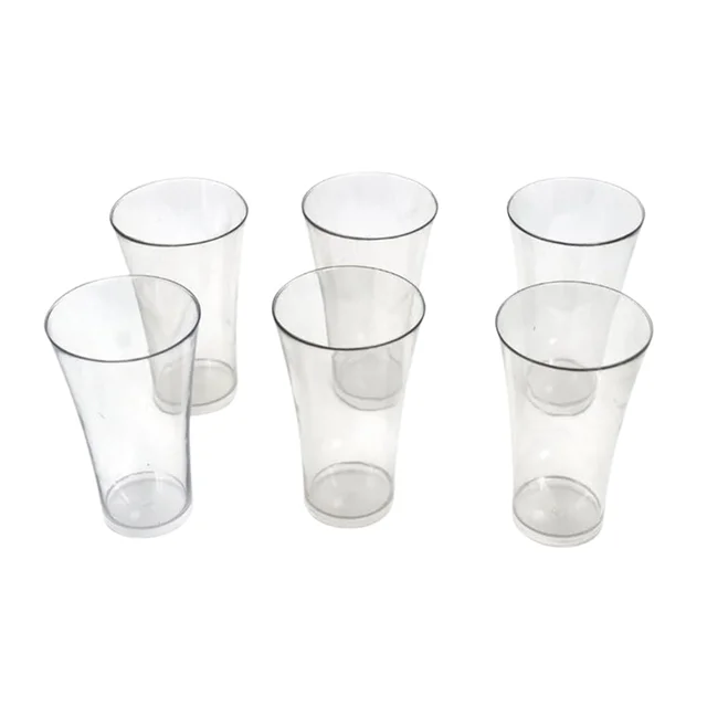 Plastic Juicy Glasses Set – 300ml Unbreakable | Serve Stellar