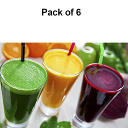 Plastic Juicy Glasses Set – 300ml Unbreakable | Serve Stellar