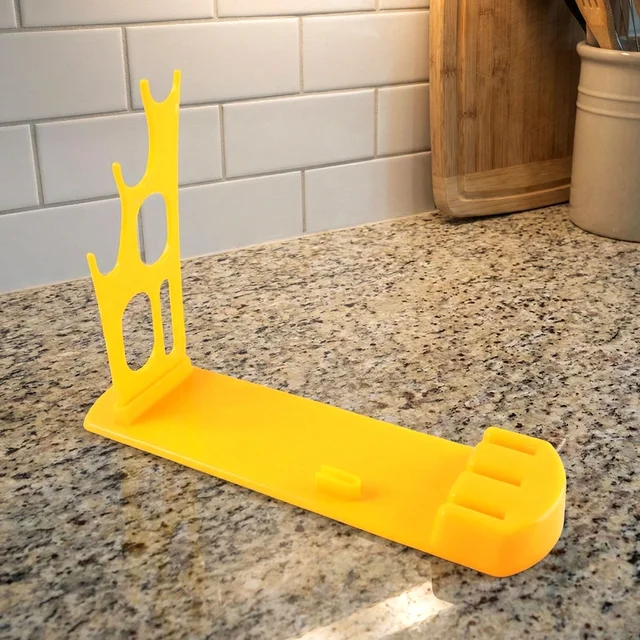 Plastic Kitchen Knife Stand – Durable & Space-Saving | CookAura