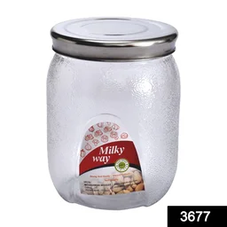 Plastic Mason Jar 2000ml – Airtight Food Storage | Gambit