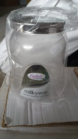 Plastic Mason Jar 2000ml – Airtight Food Storage | Gambit