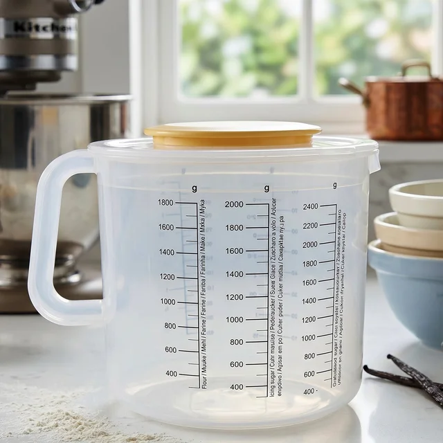 Plastic Measurement Storage Box – Large Capacity & Secure Lid