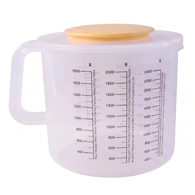 Plastic Measurement Storage Box – Large Capacity & Secure Lid
