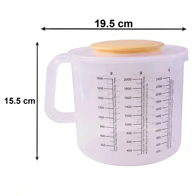 Plastic Measurement Storage Box – Large Capacity & Secure Lid